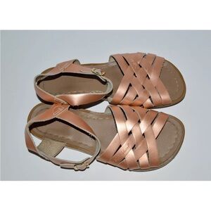 Salt Water Size 4 Women's 6 Retro Rose Gold Sandal